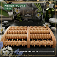 Rodillo De Madera Para Pies - Alivio Fascitis Plantar