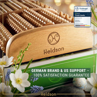 Rodillo De Madera Para Pies - Alivio Fascitis Plantar