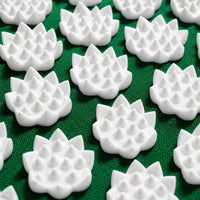 Close-up of the acupressure spike texture