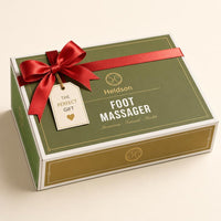Heldson gift box with red ribbon