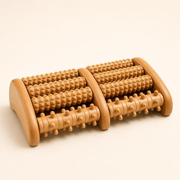 Heldson™ Dual Wooden Foot Massage Roller